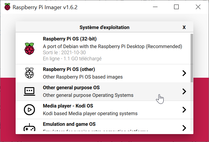 prerequisites_rpi_imager_os_selection